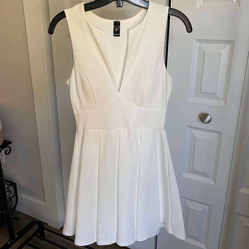 White dress